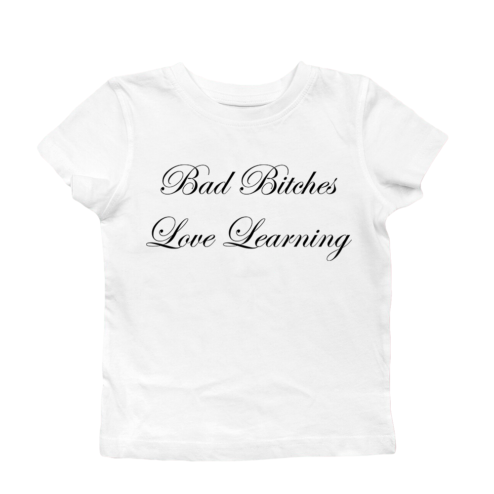 love learning baby tee