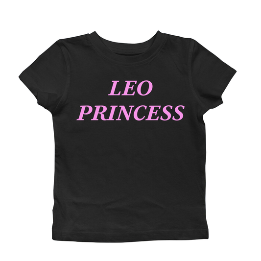 LEO PRINCESS BABY TEE