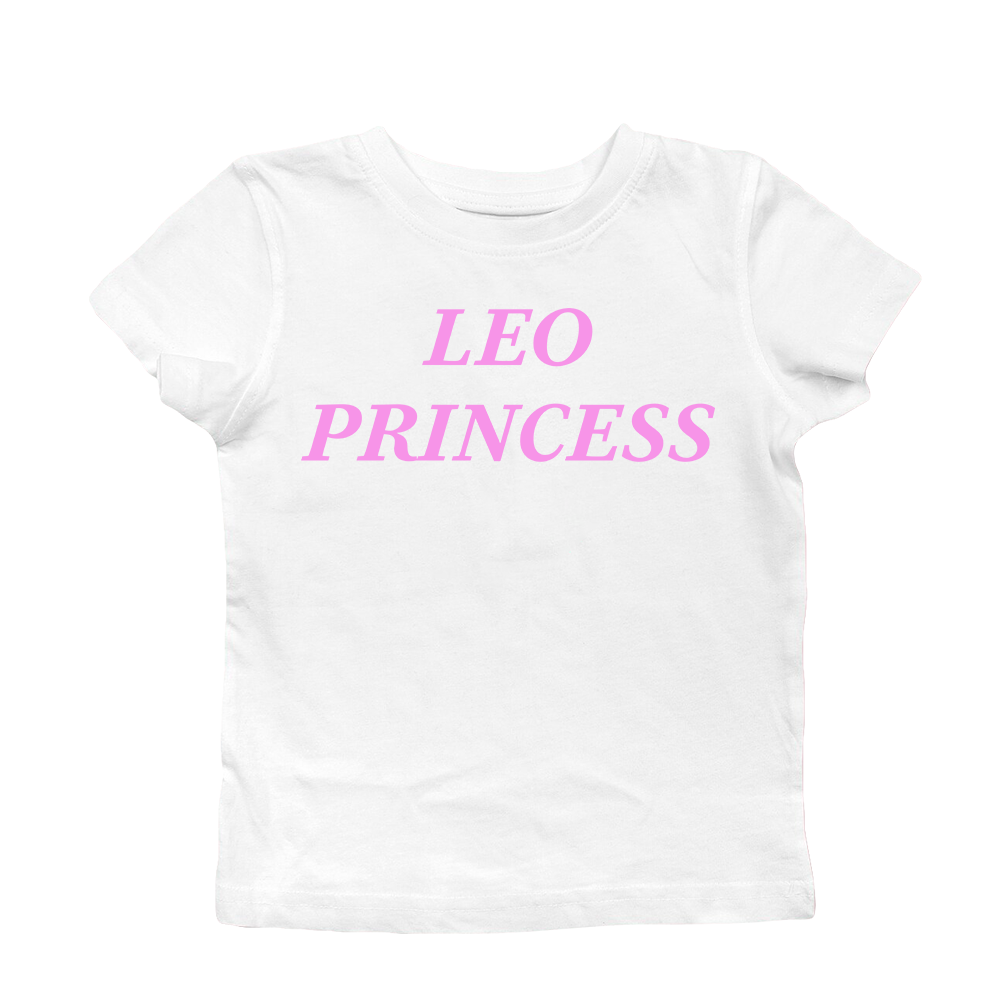 LEO PRINCESS BABY TEE