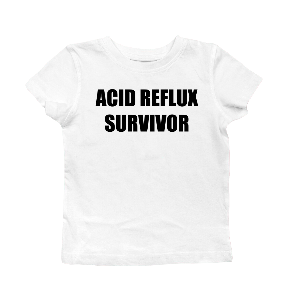 ACID REFLUX SURVIVOR BABY TEE