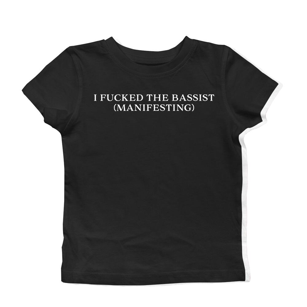 MANIFESTING THE BASSIST BABY TEE