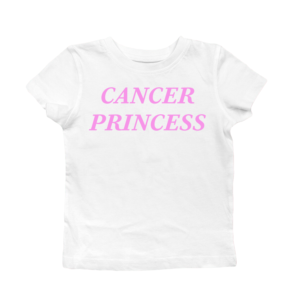 CANCER PRINCESS BABY TEE