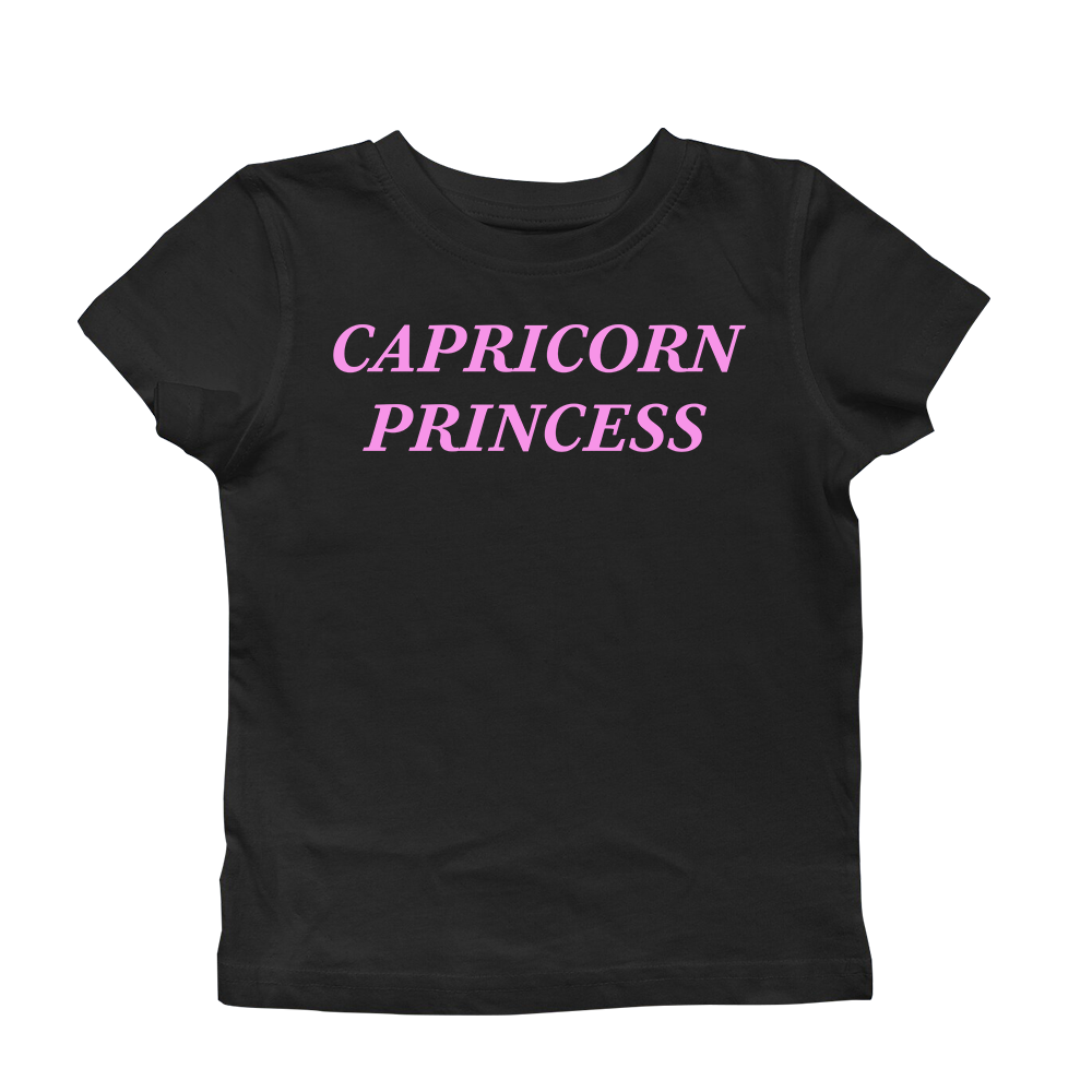 CAPRICORN PRINCESS BABY TEE