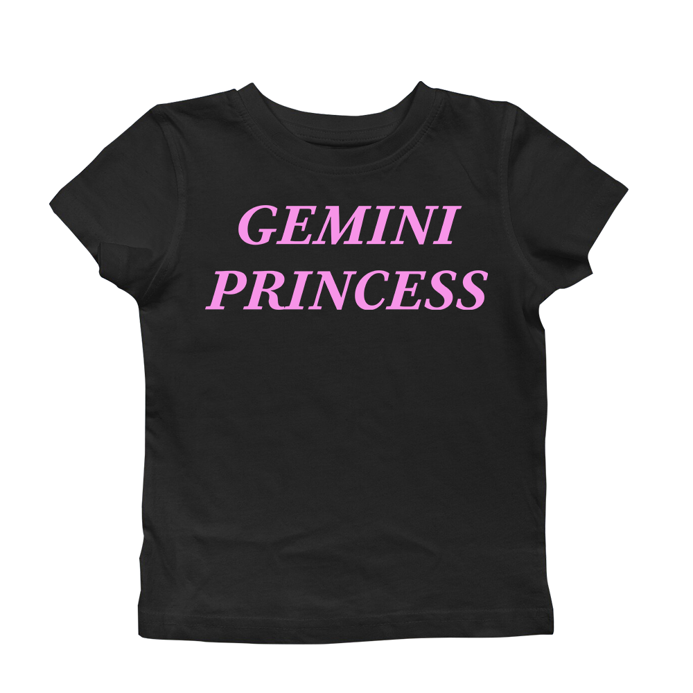 GEMINI PRINCESS BABY TEE