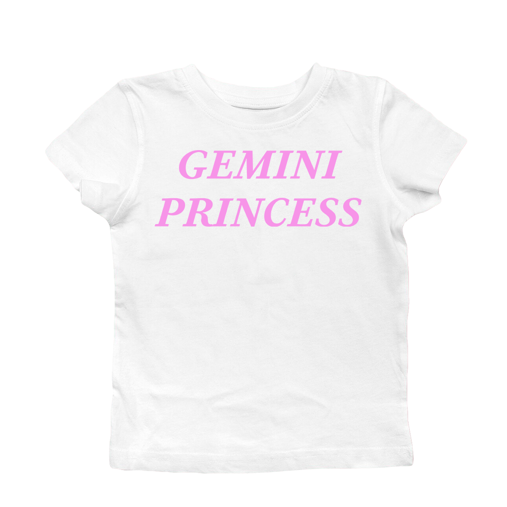 GEMINI PRINCESS BABY TEE