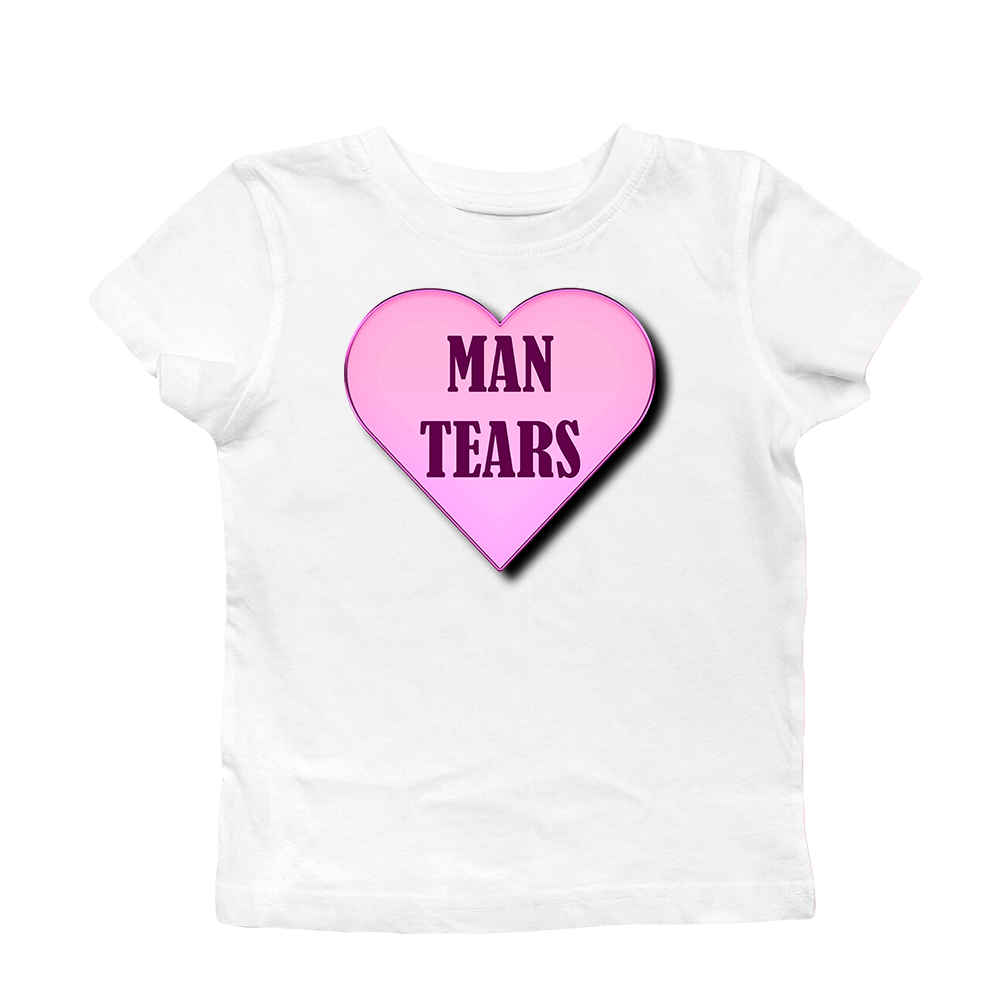 MAN TEARS BABY TEE