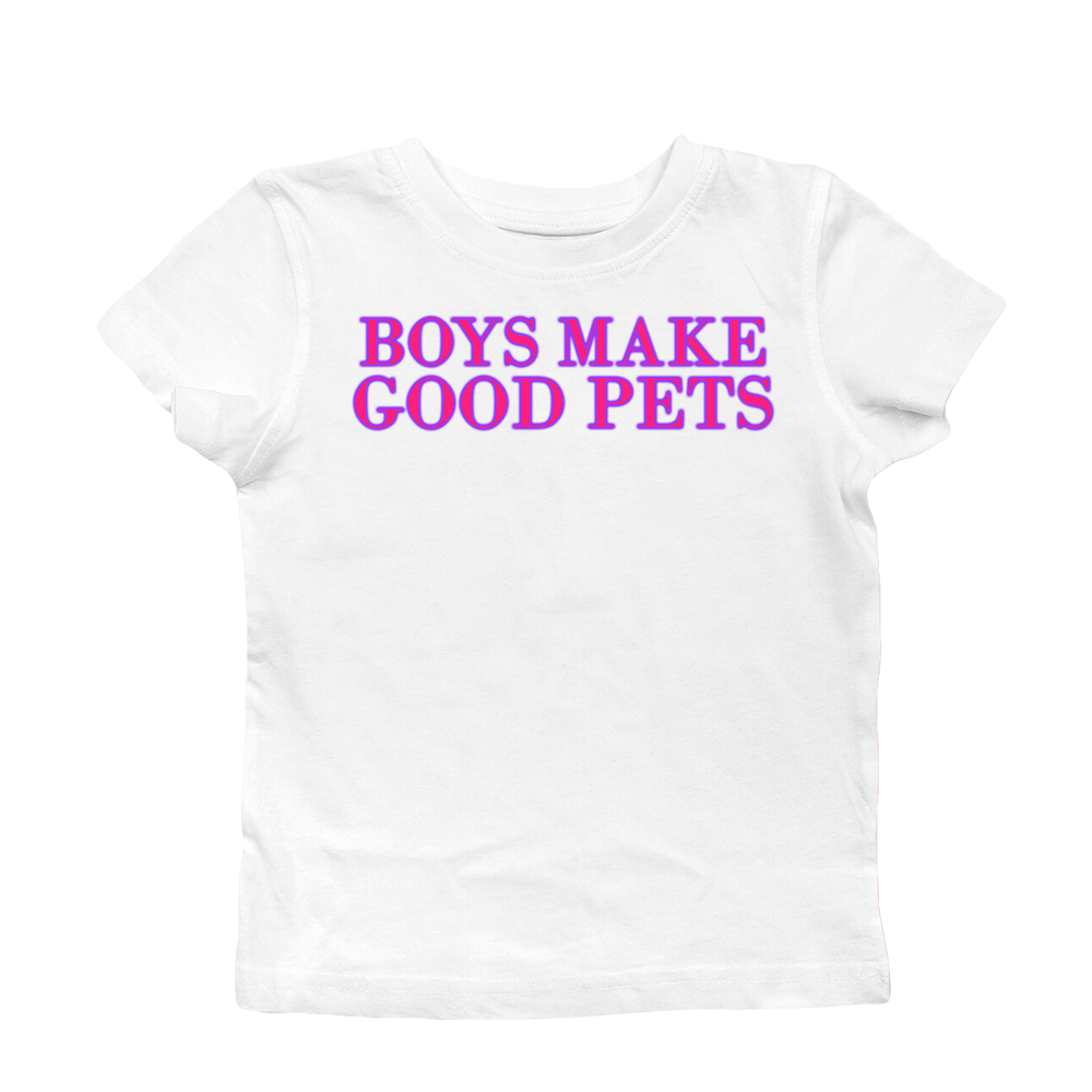 BOYS MAKE GOOD PETS BABY TEE